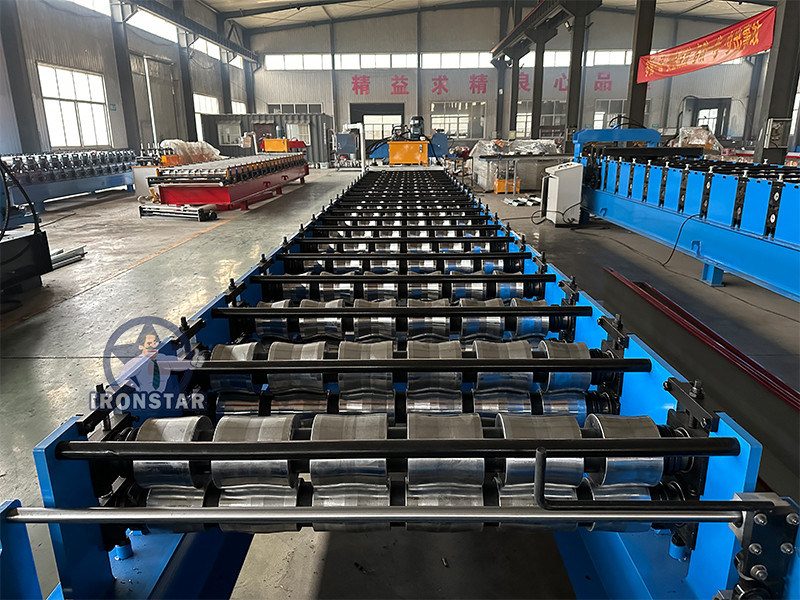 “Brazil Popular 980 Type Trapezoidal Roofing Sheet Machine Automatic Metal Roof Panel Roll Forming Equipment Brazil Market 980 Type Trapezoidal Roof Panel Roll Forming Machine Metal Roofing Sheet ”