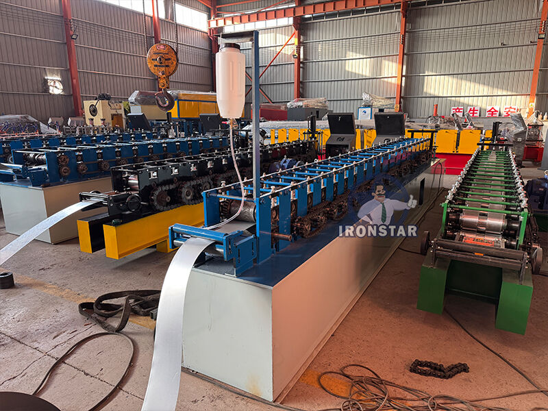 “Customized Size Square Tube Roll Forming Machine 30mm 40mm Steel Profile Forming Machine Supply To Indonesia Market ”
