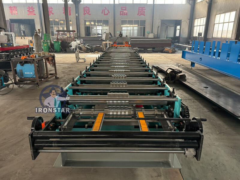 “Ironstar Japan Standard 600/630/660mm Corrugated Roof Panel Roll Forming Machine Automatic Metal Wave Roof Tile Making Machine”