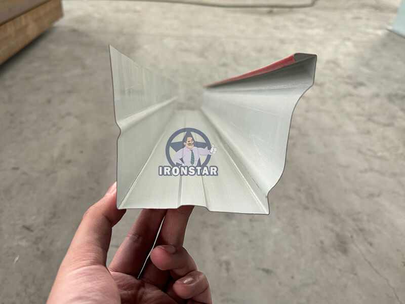 “Azerbaijan Standard Automatic Water Gutter Roll Forming Machine, Galvanized Steel Rain Gutter Making Machine, Durable Drainage Gutter Profile Roll Former with Stable Performance”